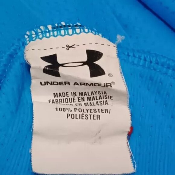 Under Armour Run Heat Gear Loose Fit Adult Small Raglan Sleeve Short Sleeve Te - Picture 8 of 11